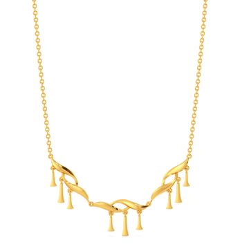 Sway With Fray Gold Necklaces