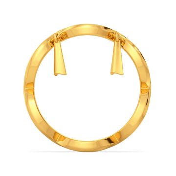 Fringe Freedom Gold Rings