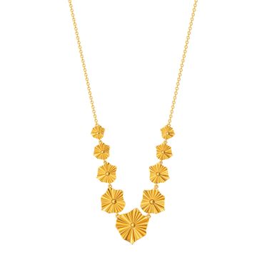 Frill Seeker Gold Necklaces
