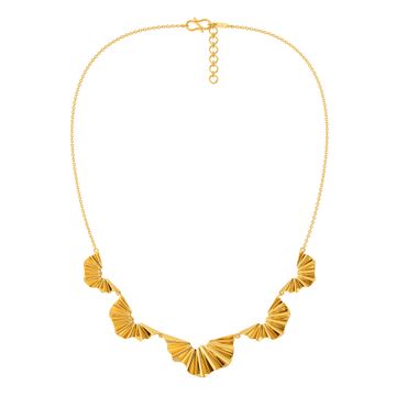 Frill Fantasy Gold Necklaces