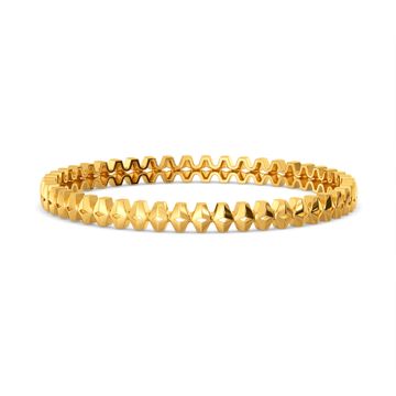Pucker Panache Gold Bangles
