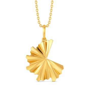 Frill to Party Gold Pendants