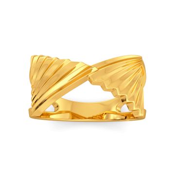 Frilly Affair Gold Rings