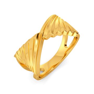 Frilly Affair Gold Rings
