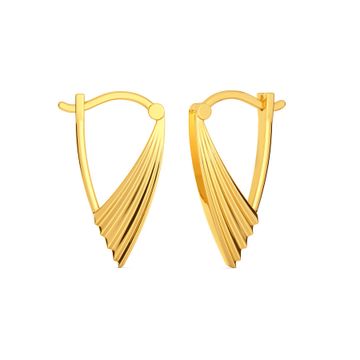 Frill Utopia Gold Earrings