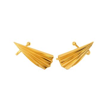 Frill Utopia Gold Earrings