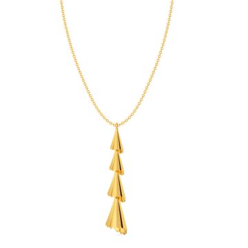 Flounce First Gold Necklaces