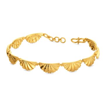 Swirl O Drama Gold Bracelets