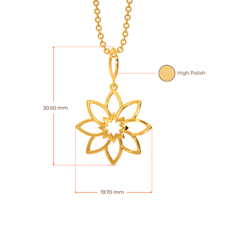 Daisy Dream Gold Pendants