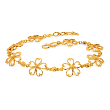 1 Gram Gold Bracelets For Party Wear Collections BRAC386