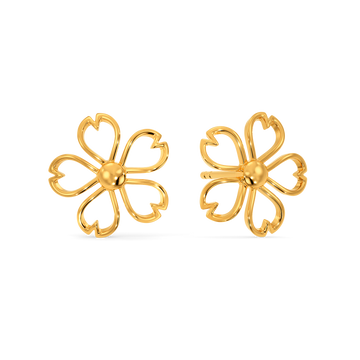 Clover Dream Gold Earrings