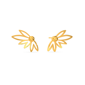 Aster Magic Gold Earrings