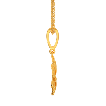 Vibin To Hibis Gold Pendants