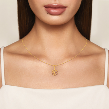 Vibin To Hibis Gold Pendants