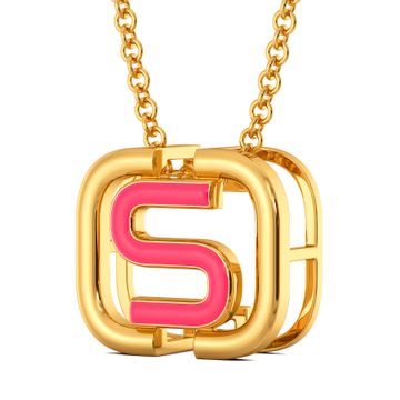 Subtle Mattle Gold Pendants