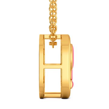 Subtle Mattle Gold Pendants