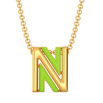 Native Neon Gold Pendants
