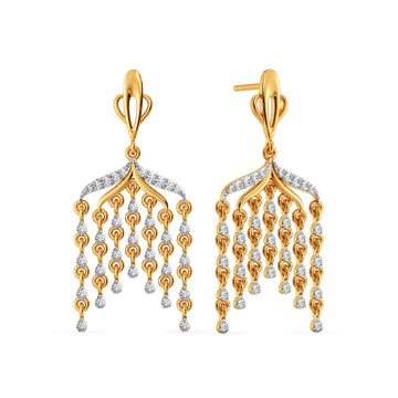 Fringe Pop Diamond Earrings