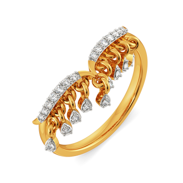 Fringe Pop Diamond Rings