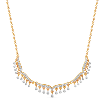 Fringe Pop Diamond Necklaces