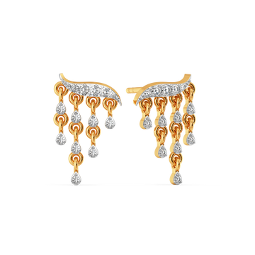 Fringe Pop Diamond Earrings