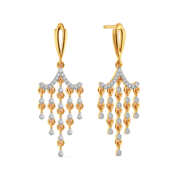 Fringe Perfect Diamond Earrings