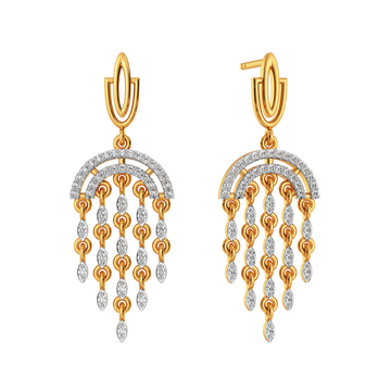 Fringe Perfect Diamond Earrings