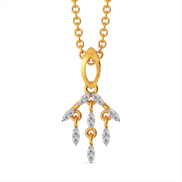 Slay in Fringe Diamond Pendants