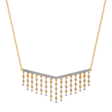 Vibe in Fringe Diamond Necklaces