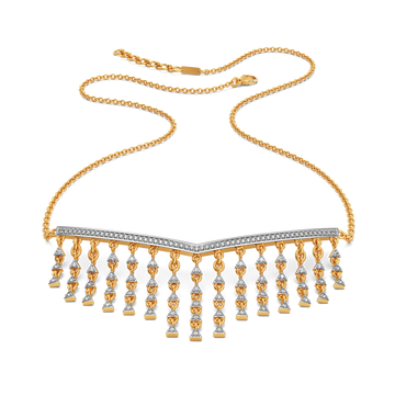 Vibe in Fringe Diamond Necklaces