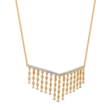 Vibe in Fringe Diamond Necklaces
