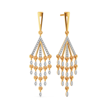 Fringe Summer Diamond Earrings