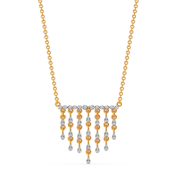 Fringe Summer Diamond Necklaces