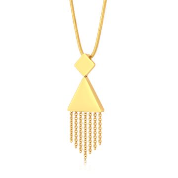 Fringe Swing Gold Pendants