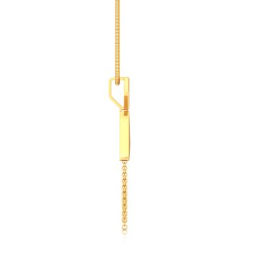 Fringe Swing Gold Pendants