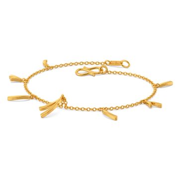 Tassel Dazzle Gold Bracelets