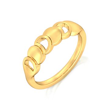 Fringesque Gold Rings