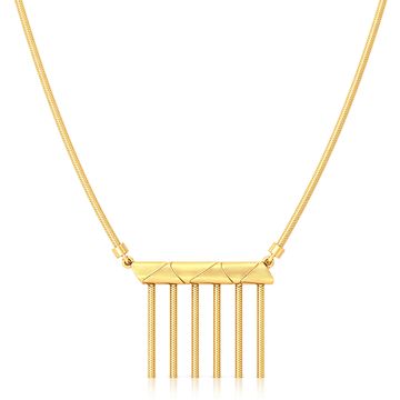 The Fringe Play Gold Necklaces