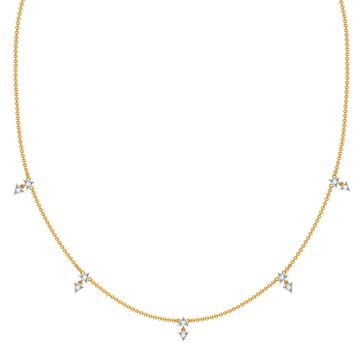 Arrowhead Beams Diamond Necklaces