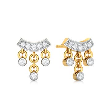 Dingle Dangle Diamond Earrings