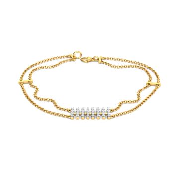 See - Saw Diamond Bracelets