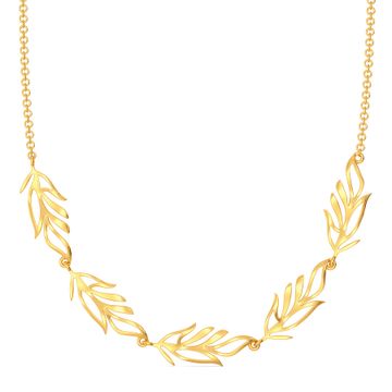 Feather Friends Gold Necklaces