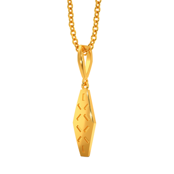 Utilitarian Gold Pendants