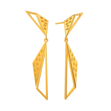 Edgin Gold Earrings