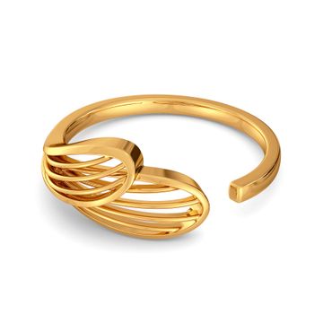 Joli Petale Gold Rings