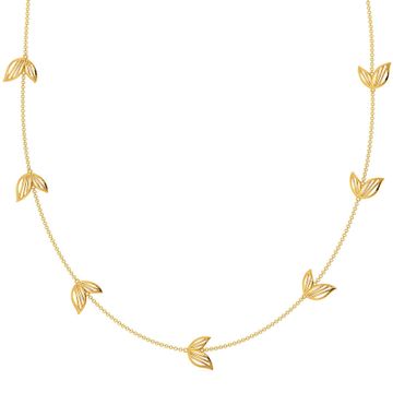 Petal Play Gold Necklaces