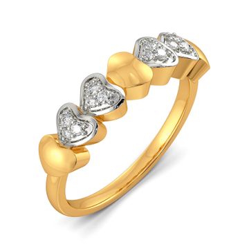 Petal Petite Diamond Rings