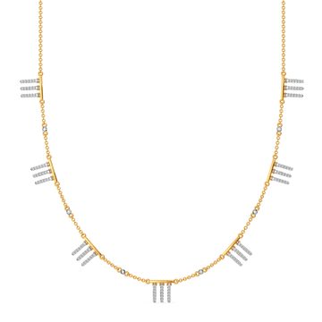 Dramatic Tiers Diamond Necklaces
