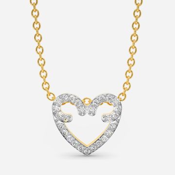 Enchanted Kiss Diamond Pendants