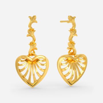 Palace of Love Gold Earrings
